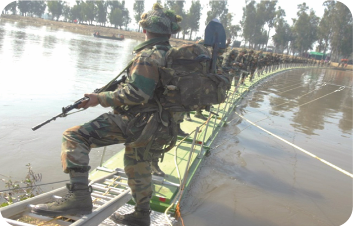 Advanced Infantry Floating Foot Bridge (AIFFB)