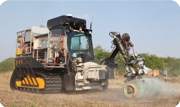 Unexploded Ordnance Handling Robot (UXOR)