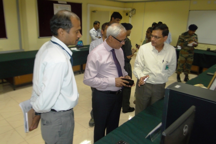 Visit of Maj Gen Mahesh Moolri, ADG(T), DG Signals, 1 HQ of MOD (Army) Visit of Maj Gen Mahesh Moolri, ADG(T), DG Signals, 1 HQ of MOD (Army)