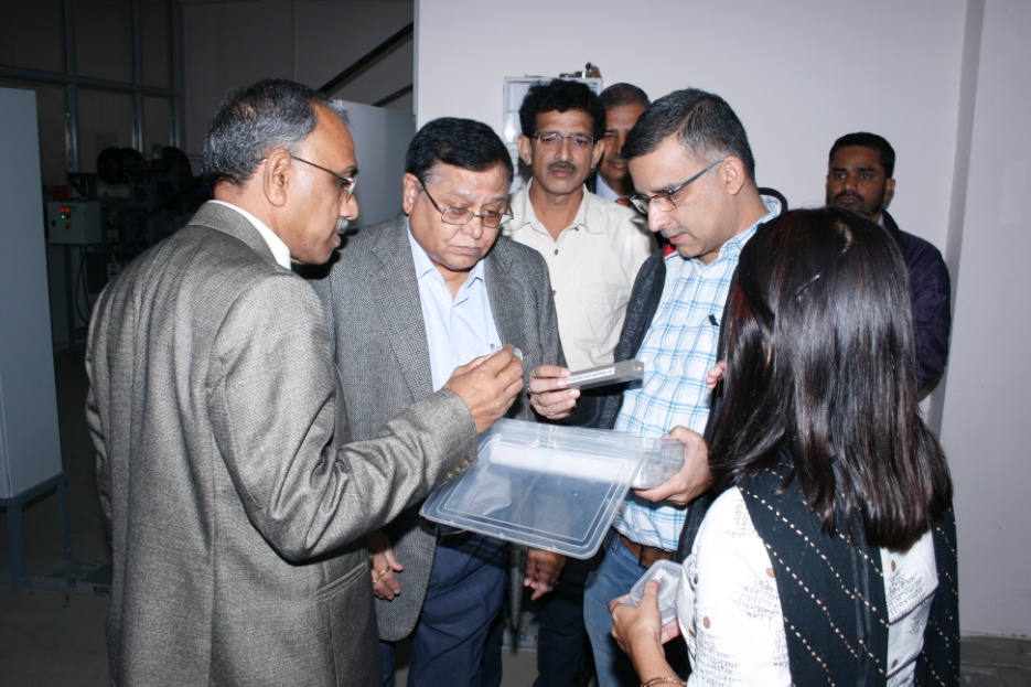 Visit of Dr. Vijay Kumar Saraswat, Member Niti Ayog and former SA to RM and Chairman DRDO on 10th Dec 2018