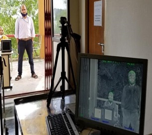 Crowd Temperature Monitoring System