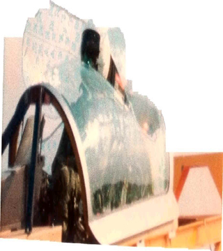 The Canopy Severance System of a fighter aircraft