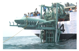 Launcher for Autonomous Underwater Vehicle