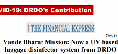 DRDO News - 10 May 2020