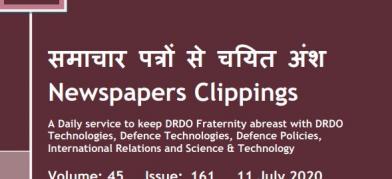 DRDO News - 11 July 2020