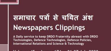 DRDO News - 26 to 27 July 2020