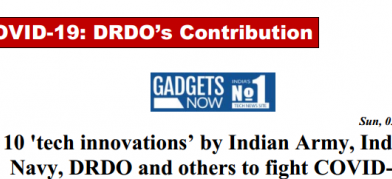 DRDO News - 03 May 2020