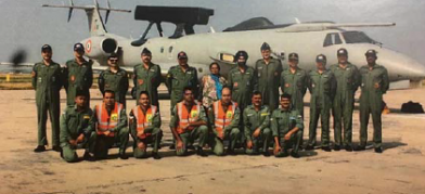 'Netra'Plane, with early warning system, handed over to Indian Air Force