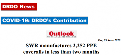 DRDO News - 09 June 2020