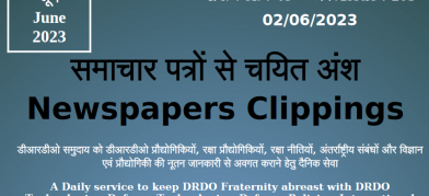 DRDO News - 02 June 2023