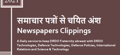 DRDO News - 21 to 22 April 2021