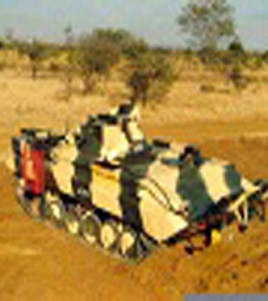 Picket Driving System for Armoured Engg. Recee Vehicle (AERV)