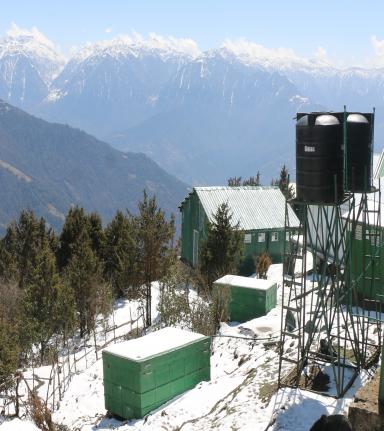 DRDO Biotoilet for cold and for high altitude areas