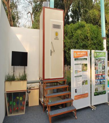 DRDO Biotoilet for plains