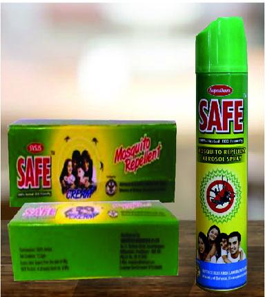 Herbal Multi-Insect Repellent Cream & Spray (SAFE)