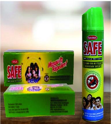 Herbal Multi-Insect Repellent Cream & Spray (SAFE)