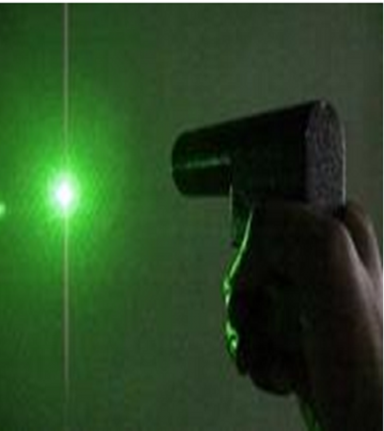 CW Diode Pumped Microchip Green Laser