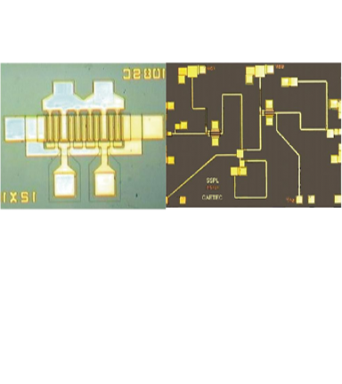 GaAs Power MESFET based 18 GHz MMIC Technology