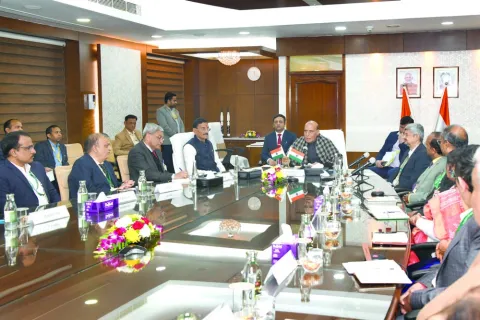 Raksha Mantri's Interaction with DRDO Officials