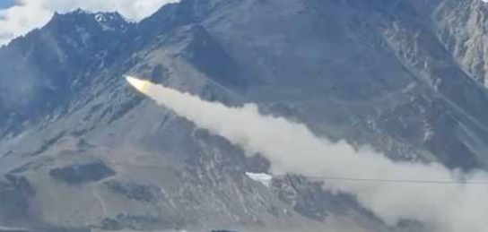 Successful trial of Akash prime at high altitude