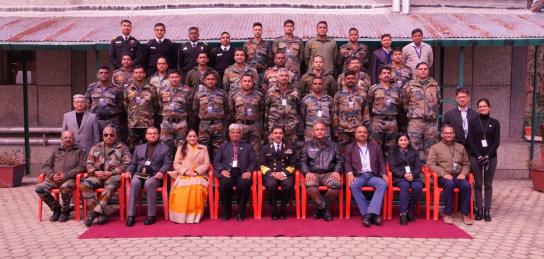 Chief Guest, Director ITM and faculty members with Course participants