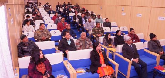 Guests and ITM team assembled at Penathur Hall during  Lab Raising Day (26 Feb 2022)