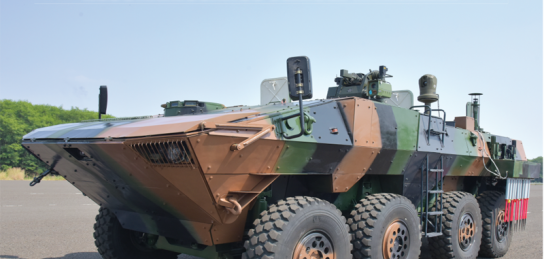 Realization and Successful Trials of CBRN Reconnaissance Vehicle (Wheeled)