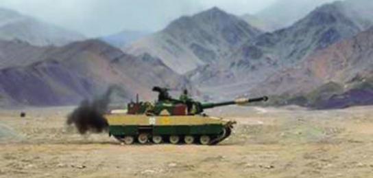 Indian light tanks achieves major milestone by firing a number of rounds accurately at high altitude