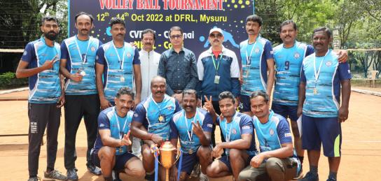 NPOL Volleyball team -South zone Champions