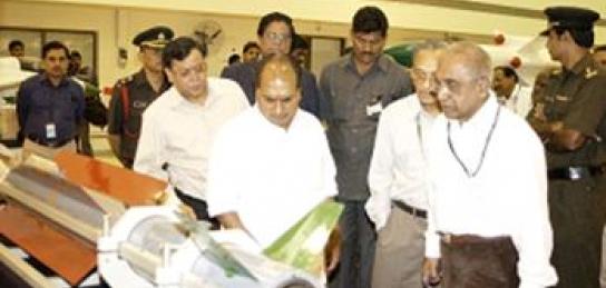 Visit of dignitaries at DRDL