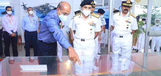 VISIT OF VCNS TO NPOL 