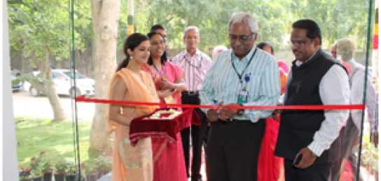 Inauguration of Security Complex by Shri M S Easwaran, DS, PGD(AEW&C) and Director, CABS on 9th May 2017