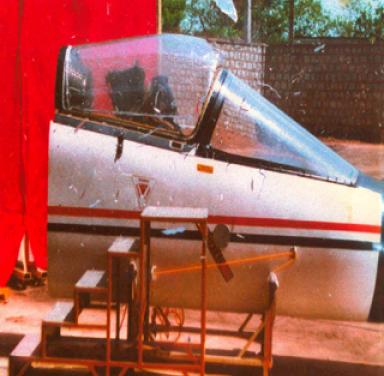 The Canopy Severance System of a fighter aircraft