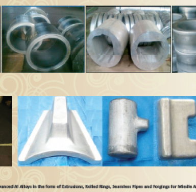 Advanced Al Alloys in the form of Extrusions, Rolled Rings, Seamless Pipes and Forgings for Missile Applications