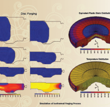 Simulation of Isothermal Forging Process