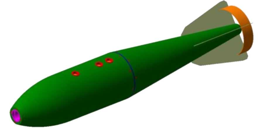 500kg Prefragmented Bomb