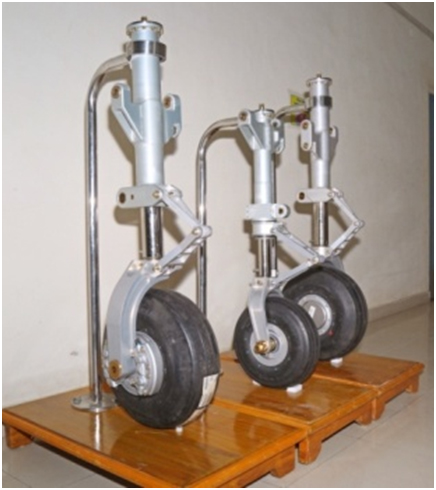 Retractable Landing Gear System for Rustom II (TAPAS) UAV