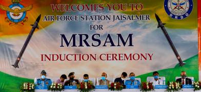 DRDO hands over air defence missile (MRSAM) System to Indian Air Force 