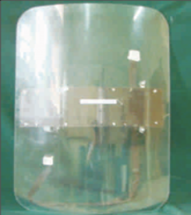 ANTIRIOT POLYCARBONATE SHIELD