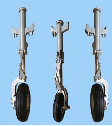 Retractable Landing Gear System for  Rustom II (TAPAS) UAV