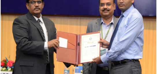 Dr. Sartaj Ul Hasan received Scientist of the year award 2014