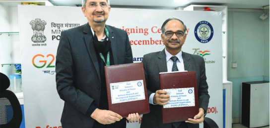 DRDO SIGNED MOU WITH MINISTRY OF POWER FOR EWS IMPLEMENTATION OF HYDRO PROJECTS