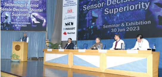 DRDO and Cenjows's seminar and exhibition on technology enabled sensor- decision-shooter superiority