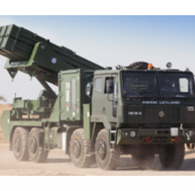 QRSAM Mobile Launcher Vehicle and Canister